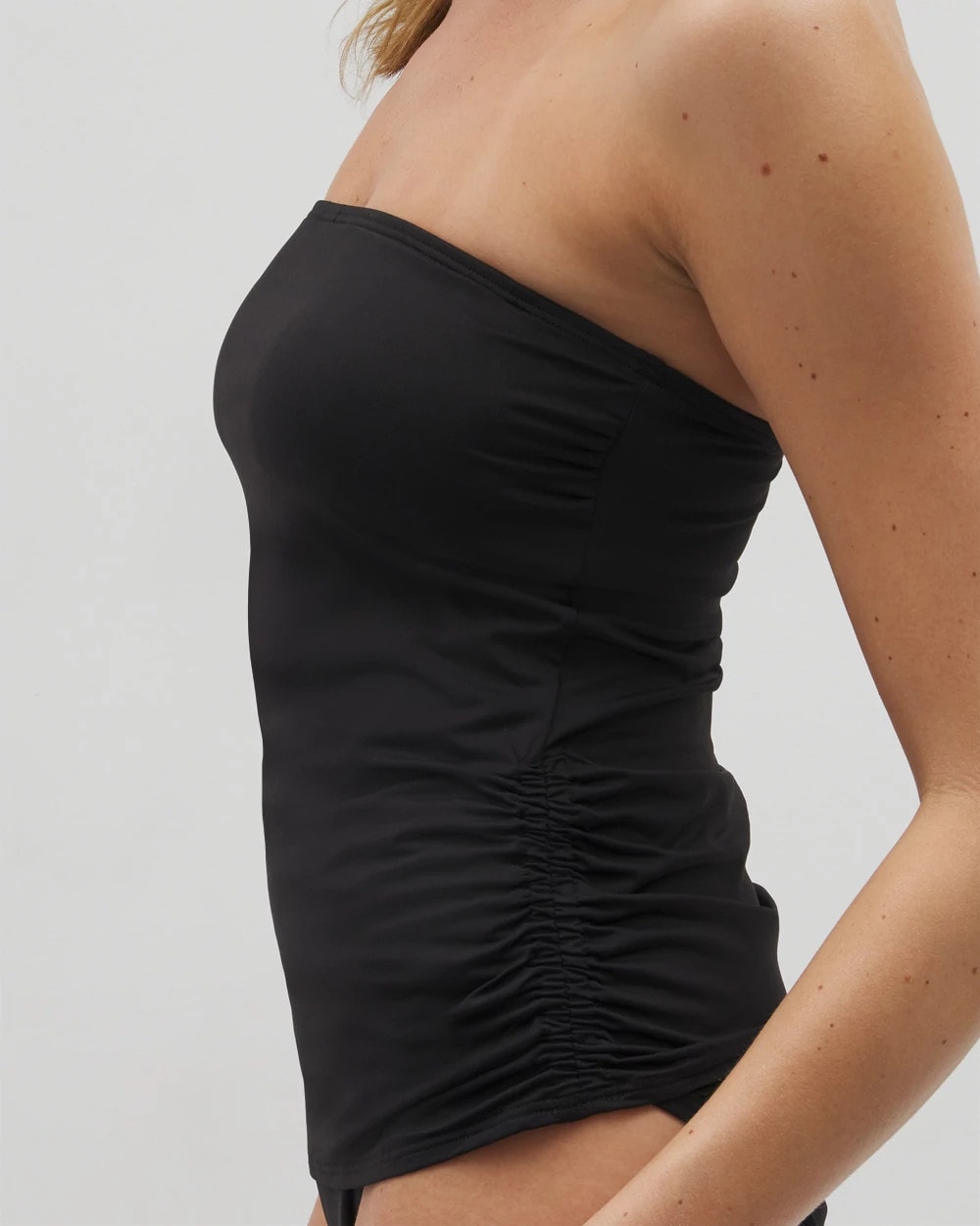 BLACK - Bandeau Tankini Top | Soma