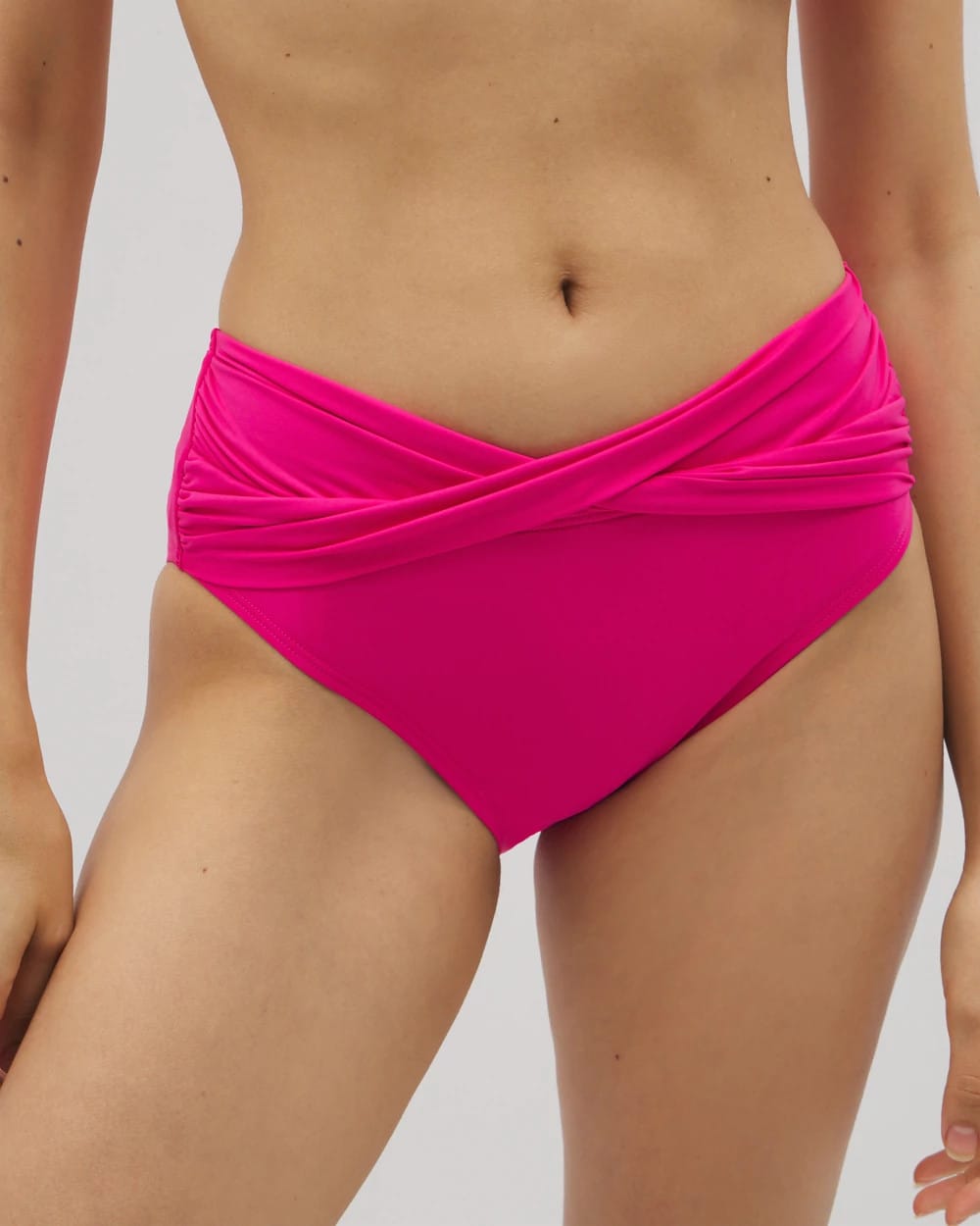 CAMELLIA ROSE - Twist-Front Bikini Bottoms | Soma