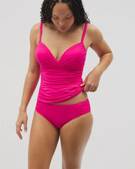 CAMELLIA ROSE - Ruched Bikini Bottoms | Soma