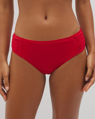 BARBADOS CHERRY - Ruched Bikini Bottoms | Soma