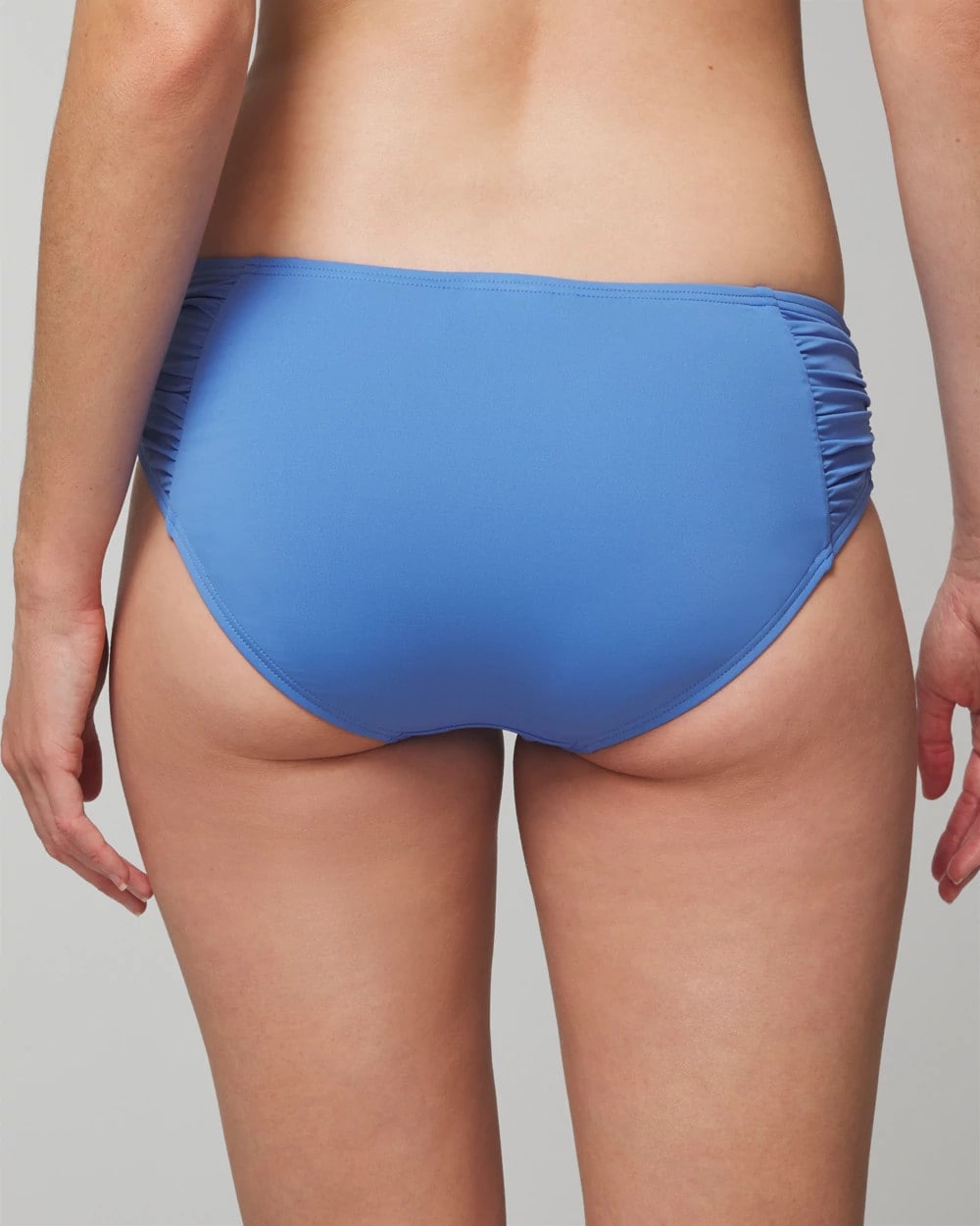 FRENCH BLUE - Ruched Bikini Bottoms | Soma