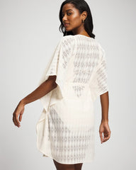 COCONUT WATER - Sunkissed Crochet Chiffon Caftan | Soma
