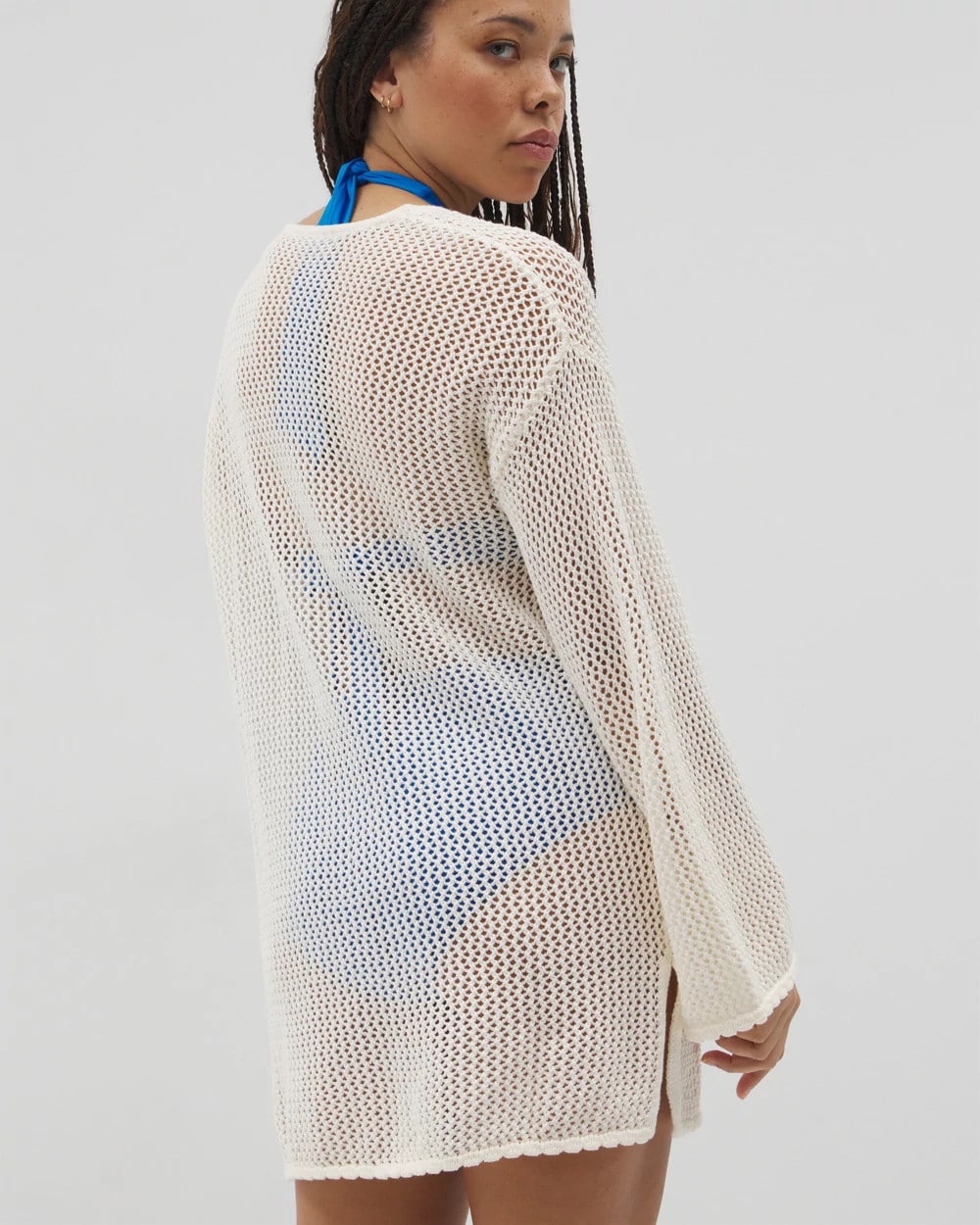 COCONUT - Cotton Crochet-Style Shift Cover-Up | Soma