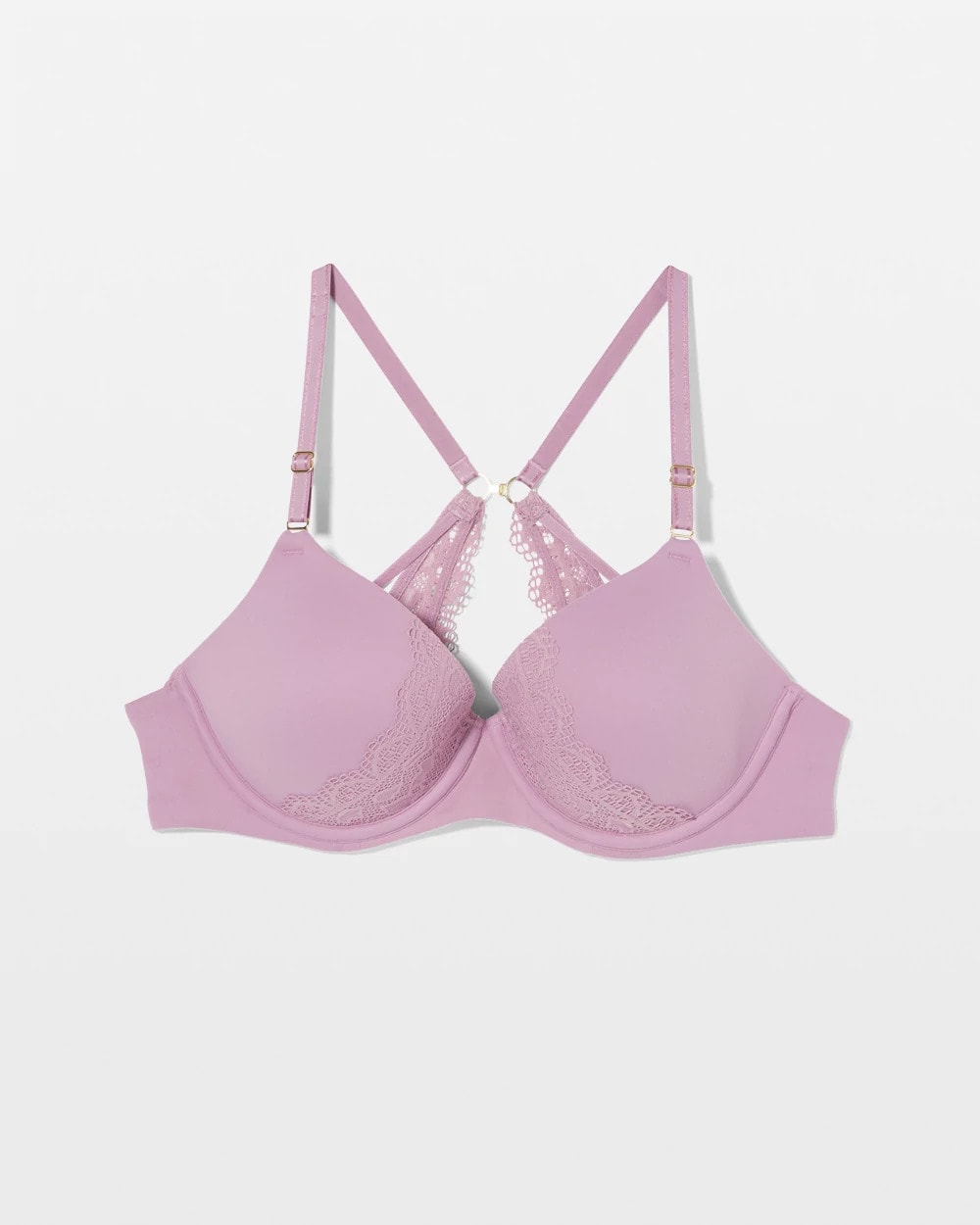 LILAC WINE - Perfect Coverage Convertible Bra with Lace back | Soma