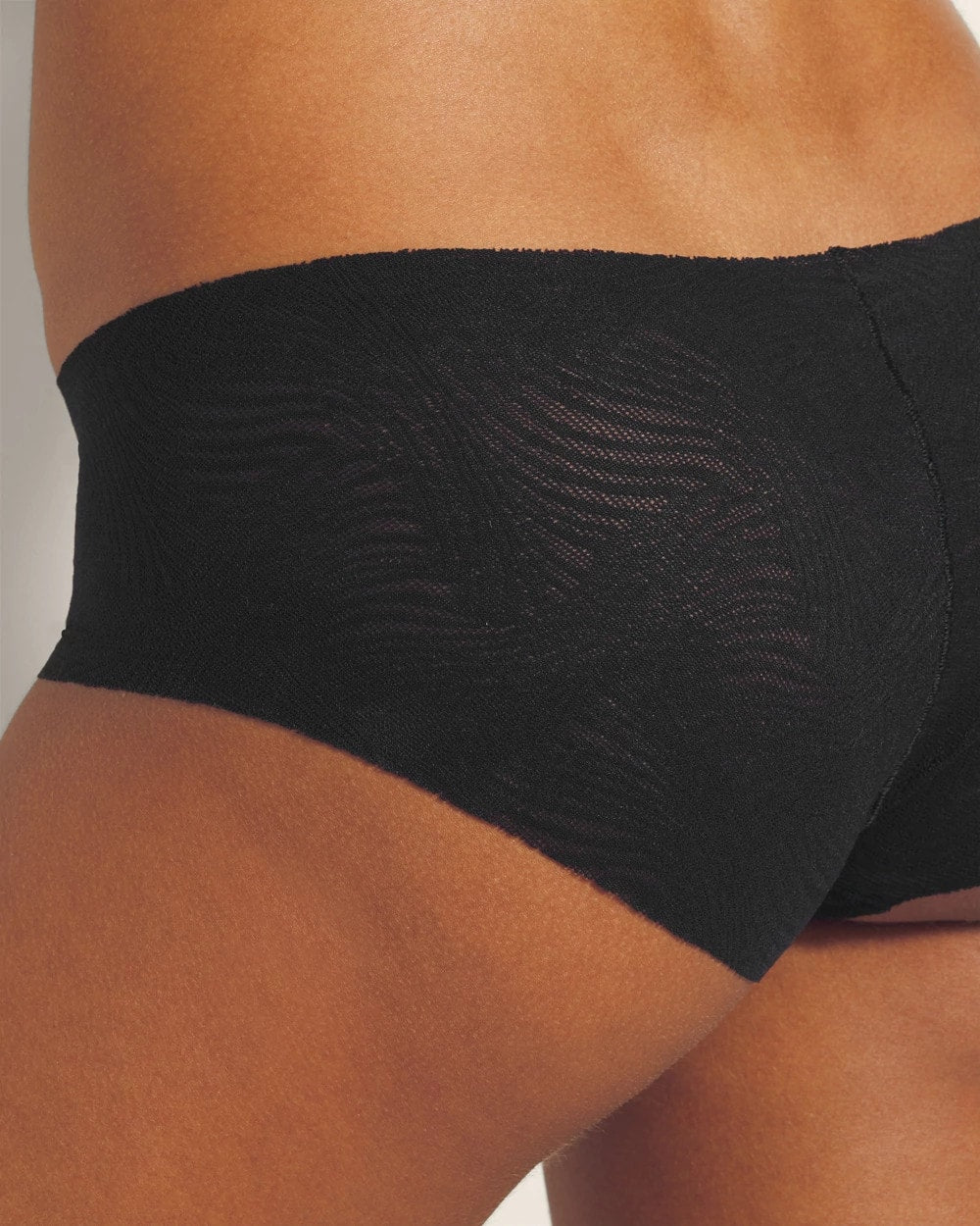 BLACK - Hipster Panty with Lace | Soma